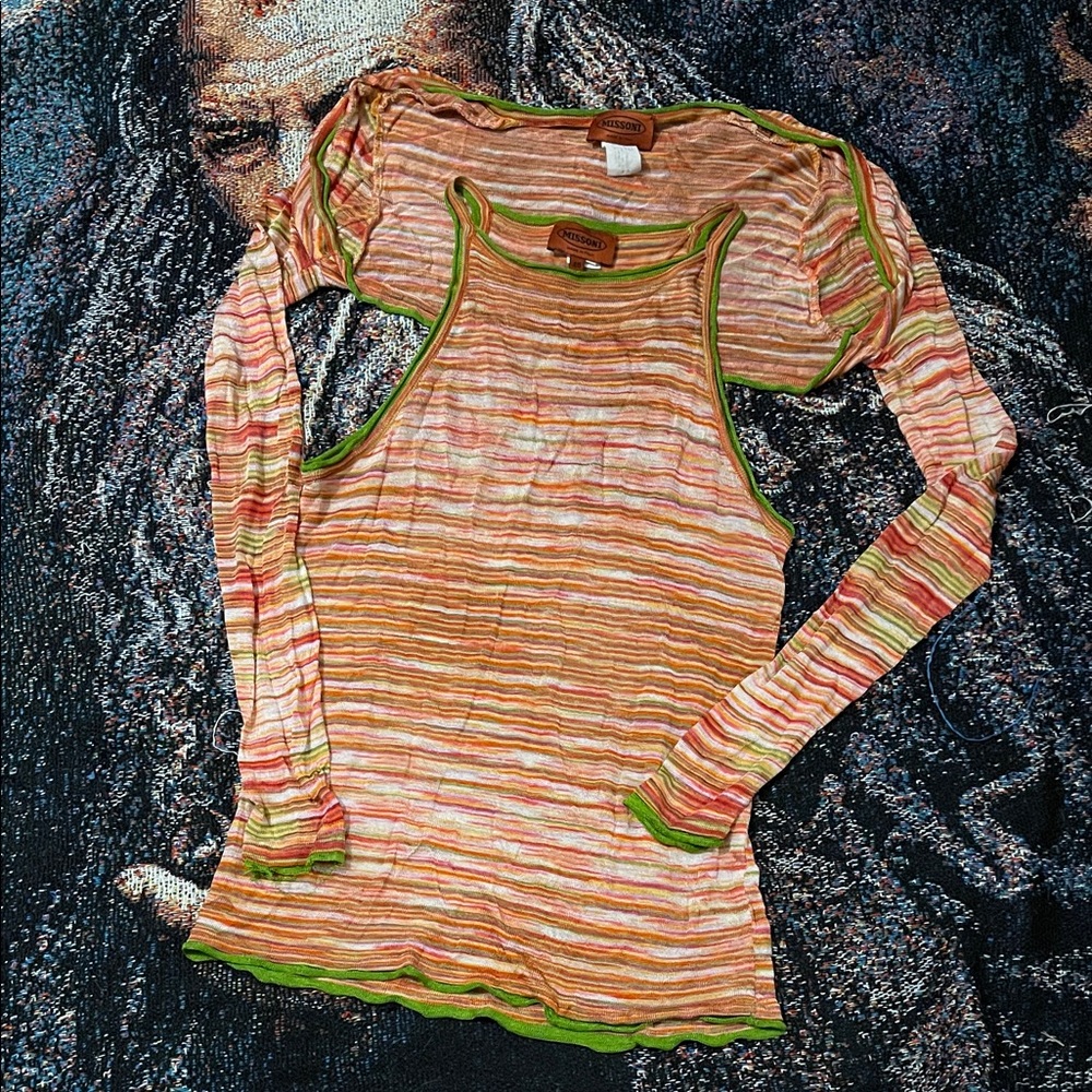 Missoni Early 2000s Bella Bolero Shrug & Top Set🍸